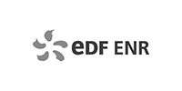 logo edf enr gris